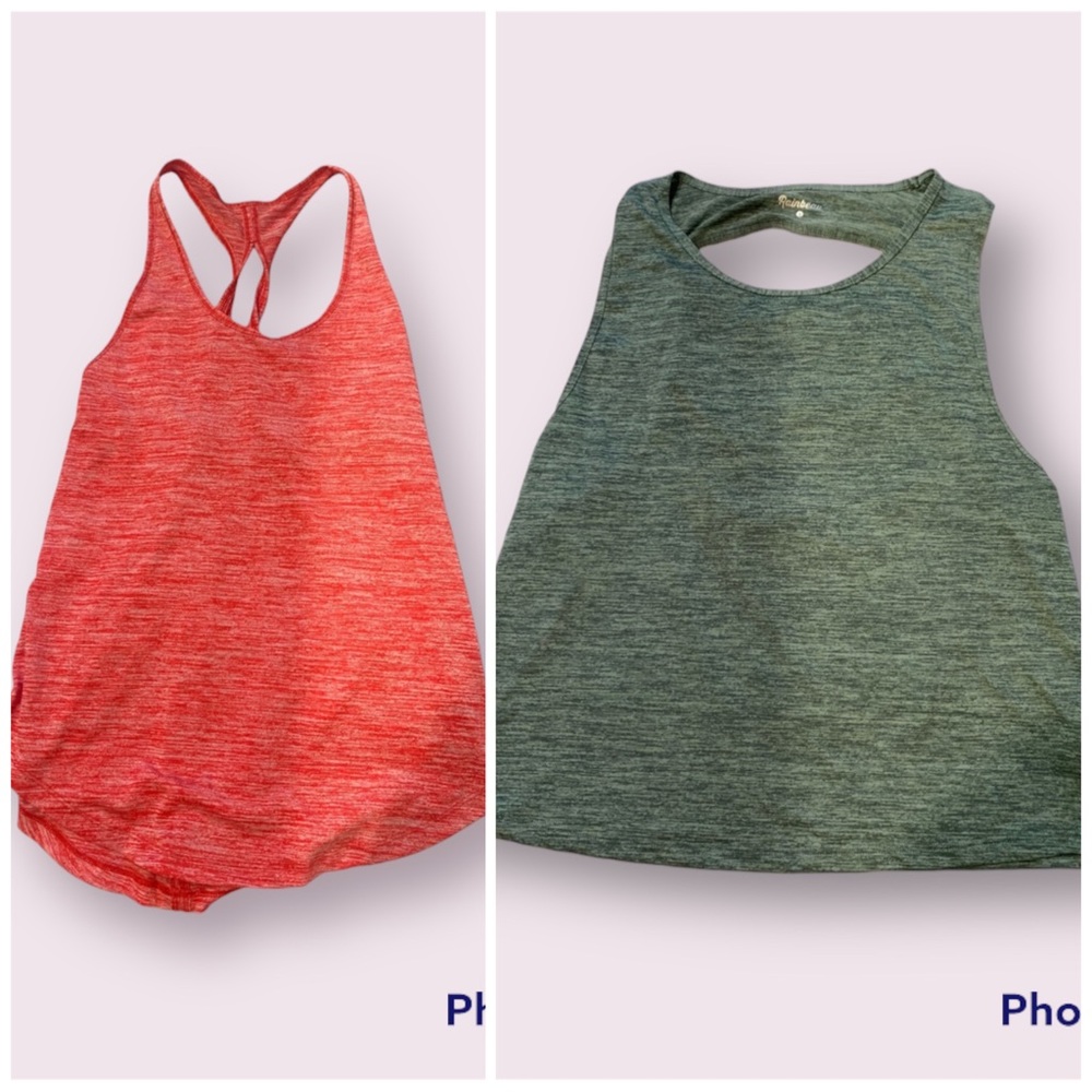 2 Piece bundle workout gym tops